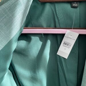 NWT - Ann Taylor blazer in beautiful spring green color!